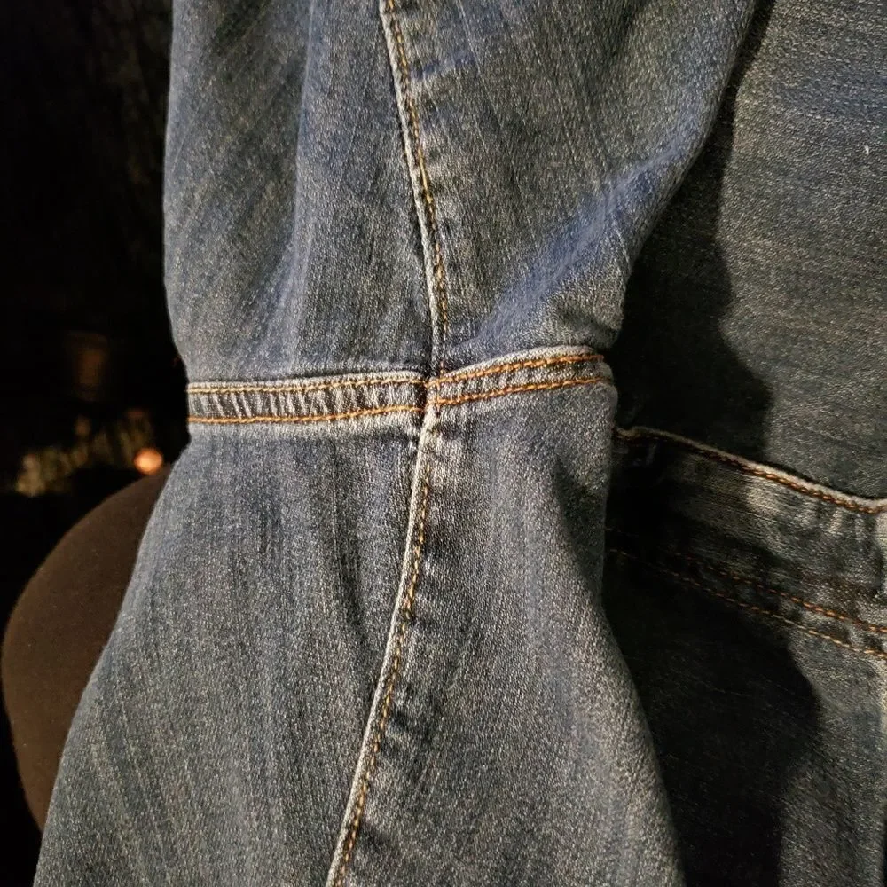 Eddie bauer denim Bermuda shorts